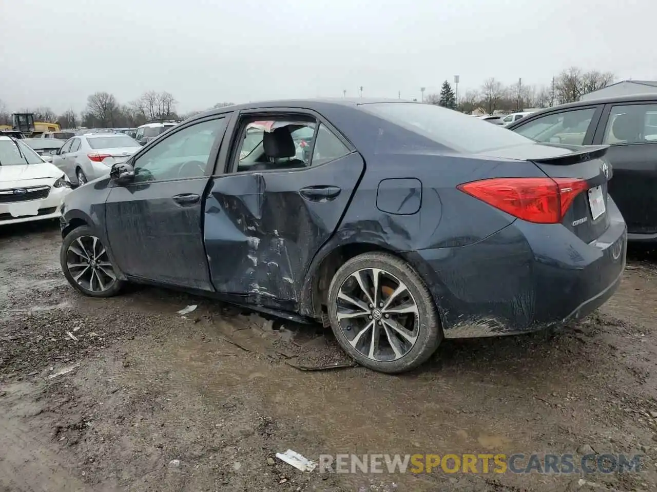 2 Фотография поврежденного автомобиля 2T1BURHE3KC167771 TOYOTA COROLLA 2019