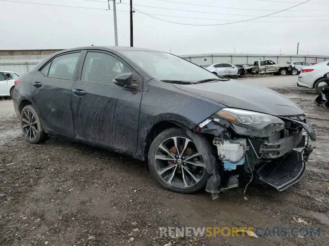 4 Photograph of a damaged car 2T1BURHE3KC167771 TOYOTA COROLLA 2019