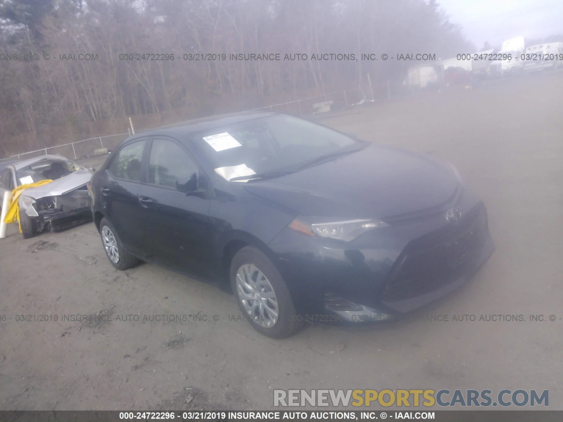 1 Photograph of a damaged car 2T1BURHE3KC168211 TOYOTA COROLLA 2019