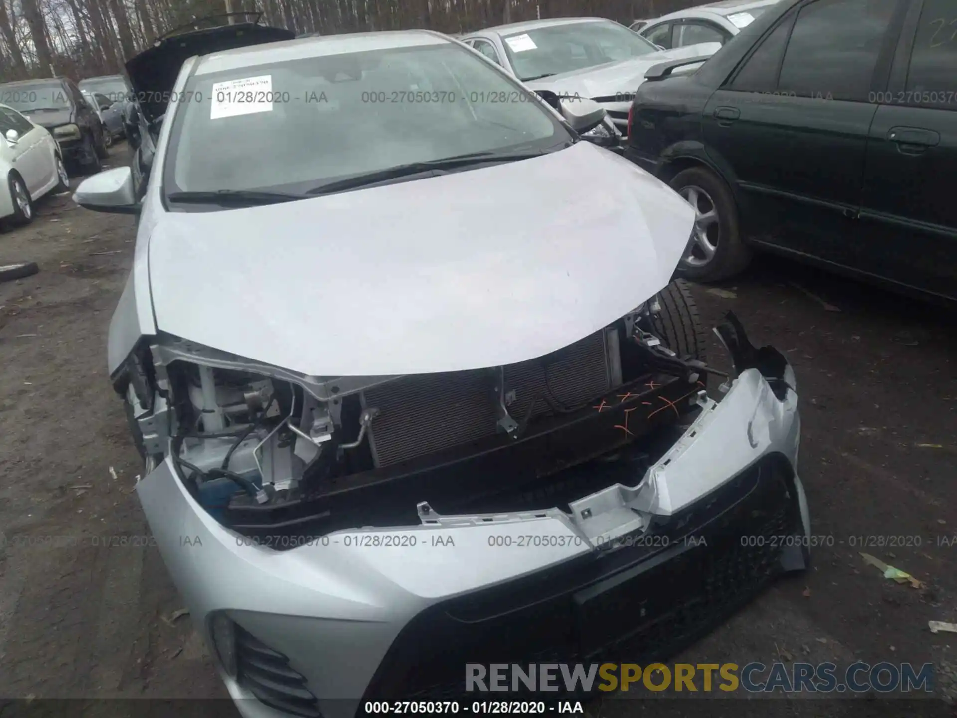 6 Photograph of a damaged car 2T1BURHE3KC168886 TOYOTA COROLLA 2019
