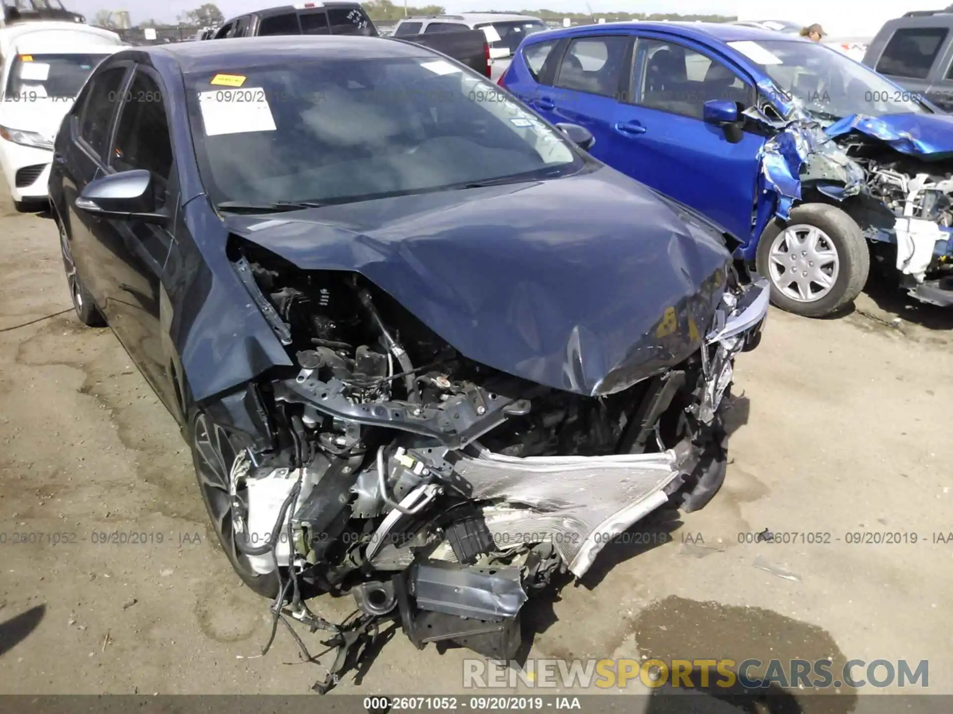 6 Photograph of a damaged car 2T1BURHE3KC169536 TOYOTA COROLLA 2019