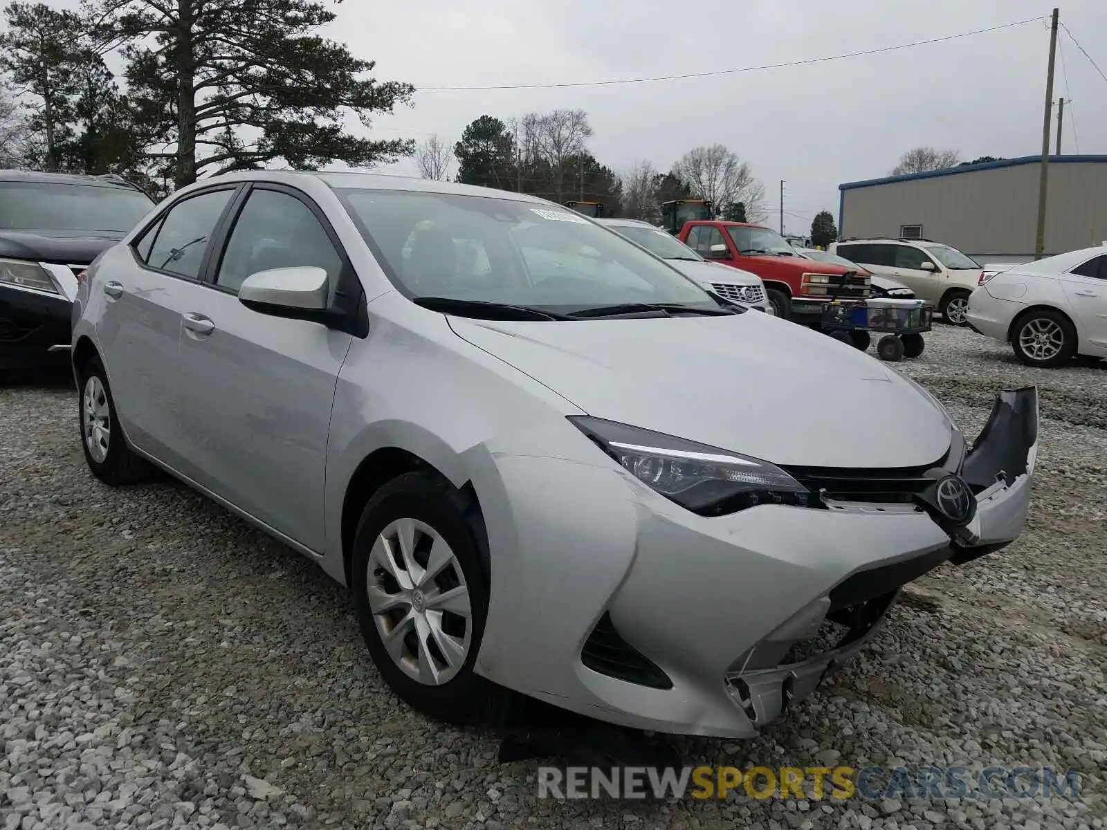 1 Photograph of a damaged car 2T1BURHE3KC169939 TOYOTA COROLLA 2019