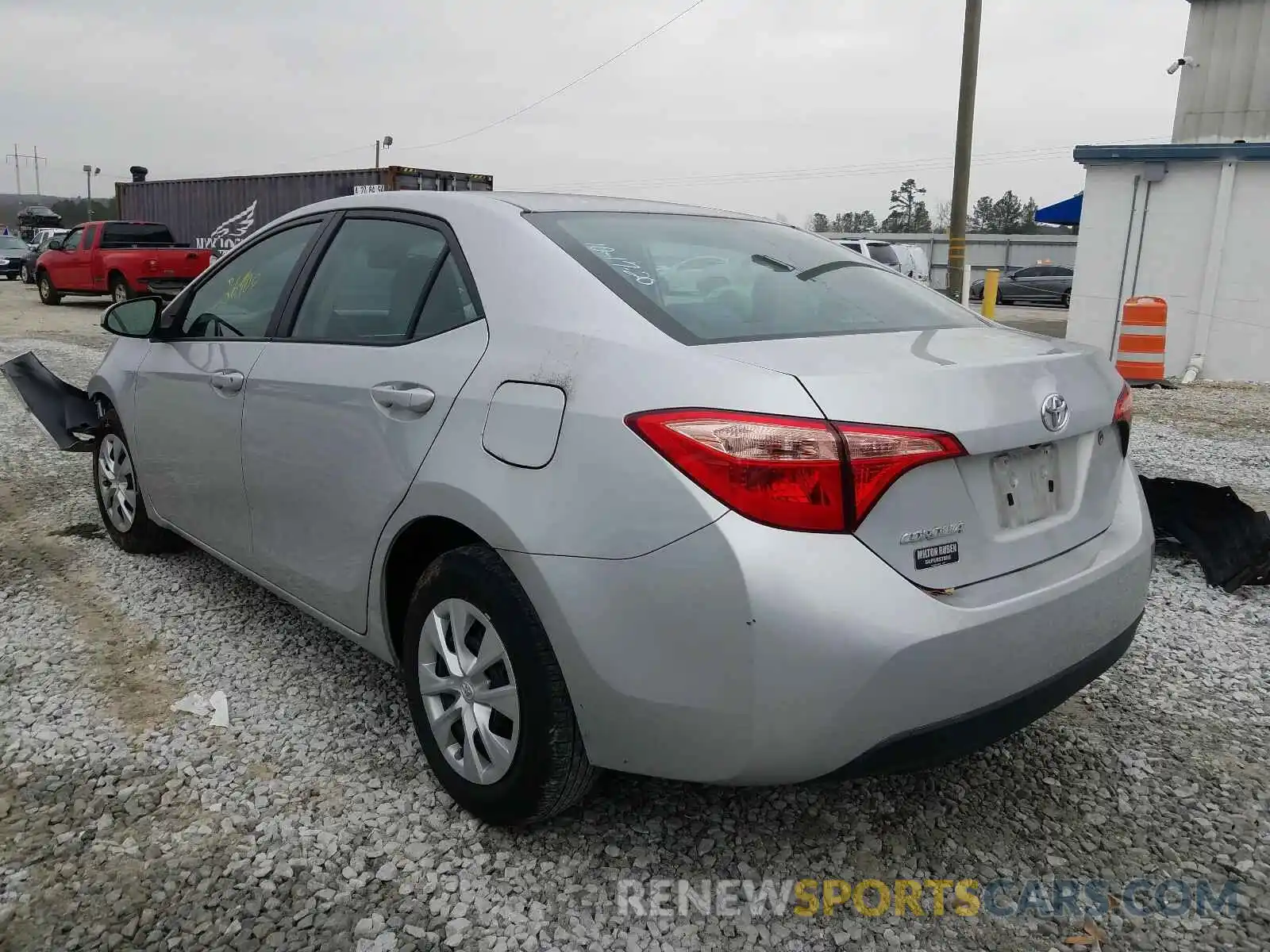 3 Photograph of a damaged car 2T1BURHE3KC169939 TOYOTA COROLLA 2019