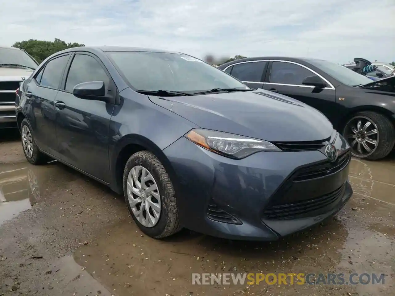 1 Photograph of a damaged car 2T1BURHE3KC169942 TOYOTA COROLLA 2019