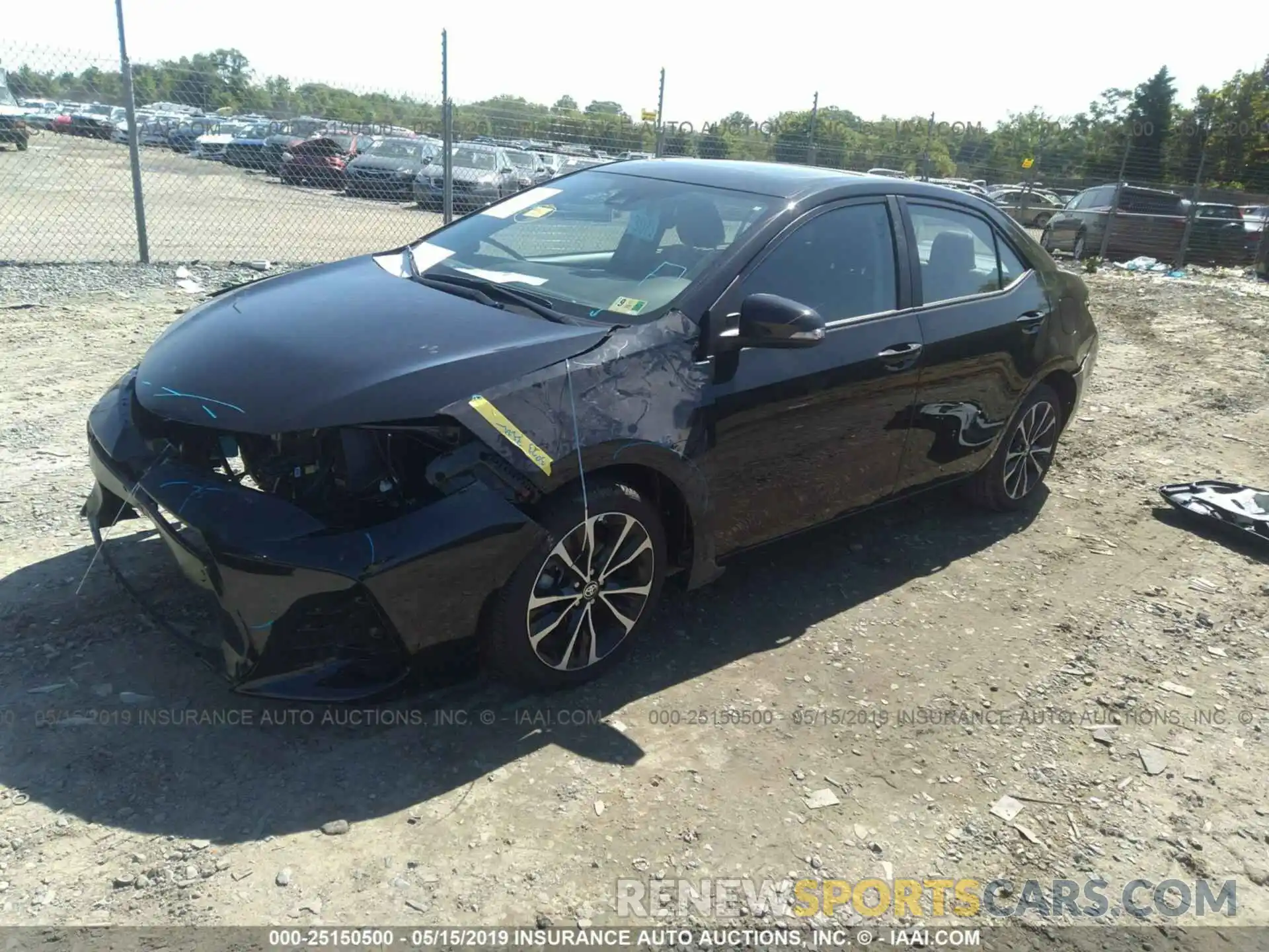 2 Photograph of a damaged car 2T1BURHE3KC170119 TOYOTA COROLLA 2019