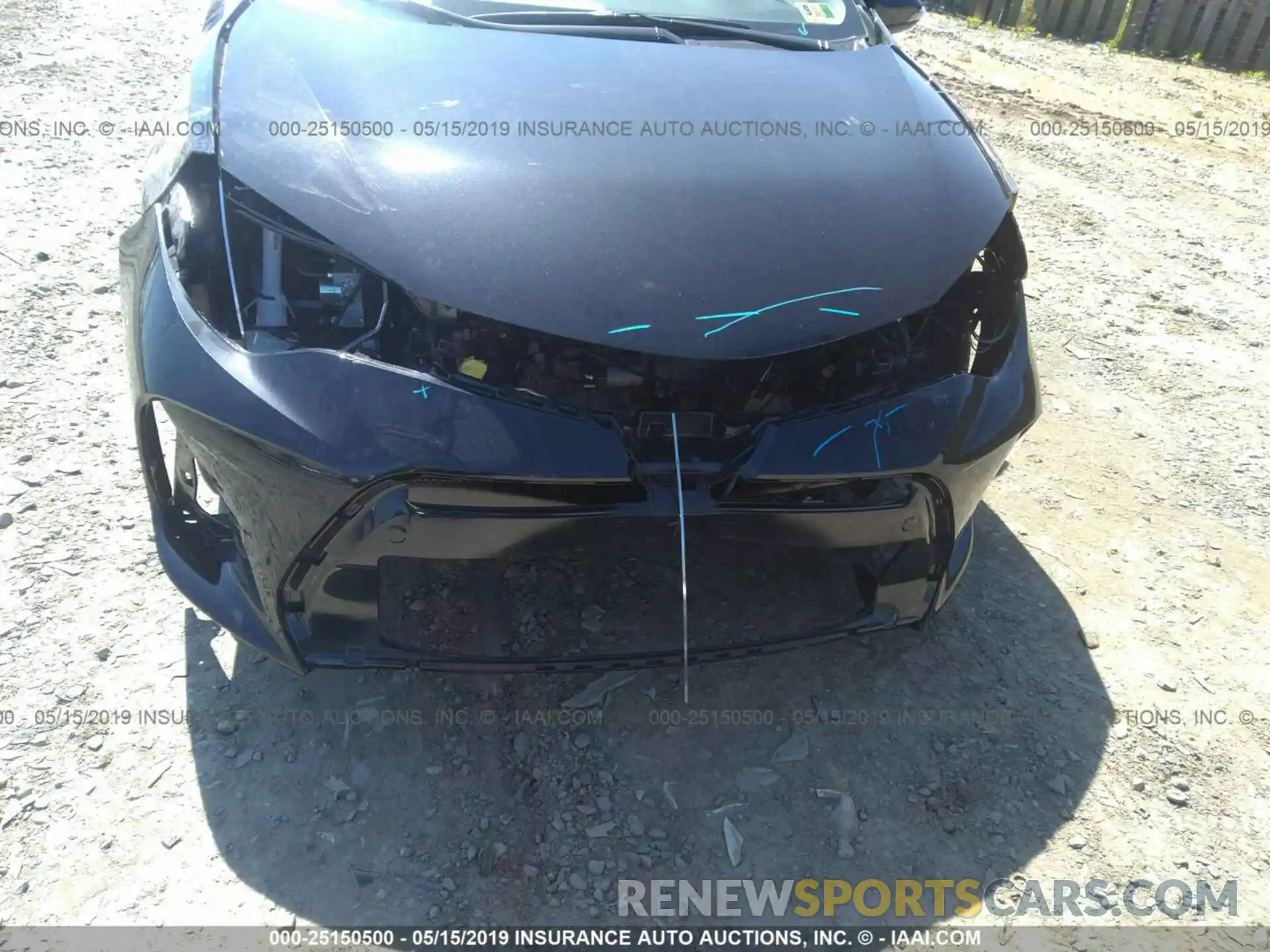 6 Photograph of a damaged car 2T1BURHE3KC170119 TOYOTA COROLLA 2019