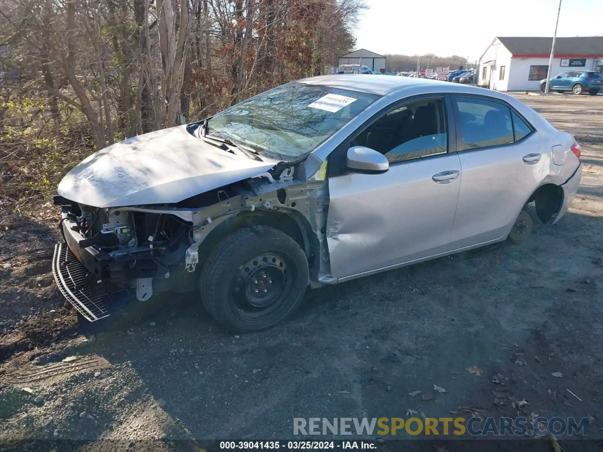 2 Photograph of a damaged car 2T1BURHE3KC170167 TOYOTA COROLLA 2019