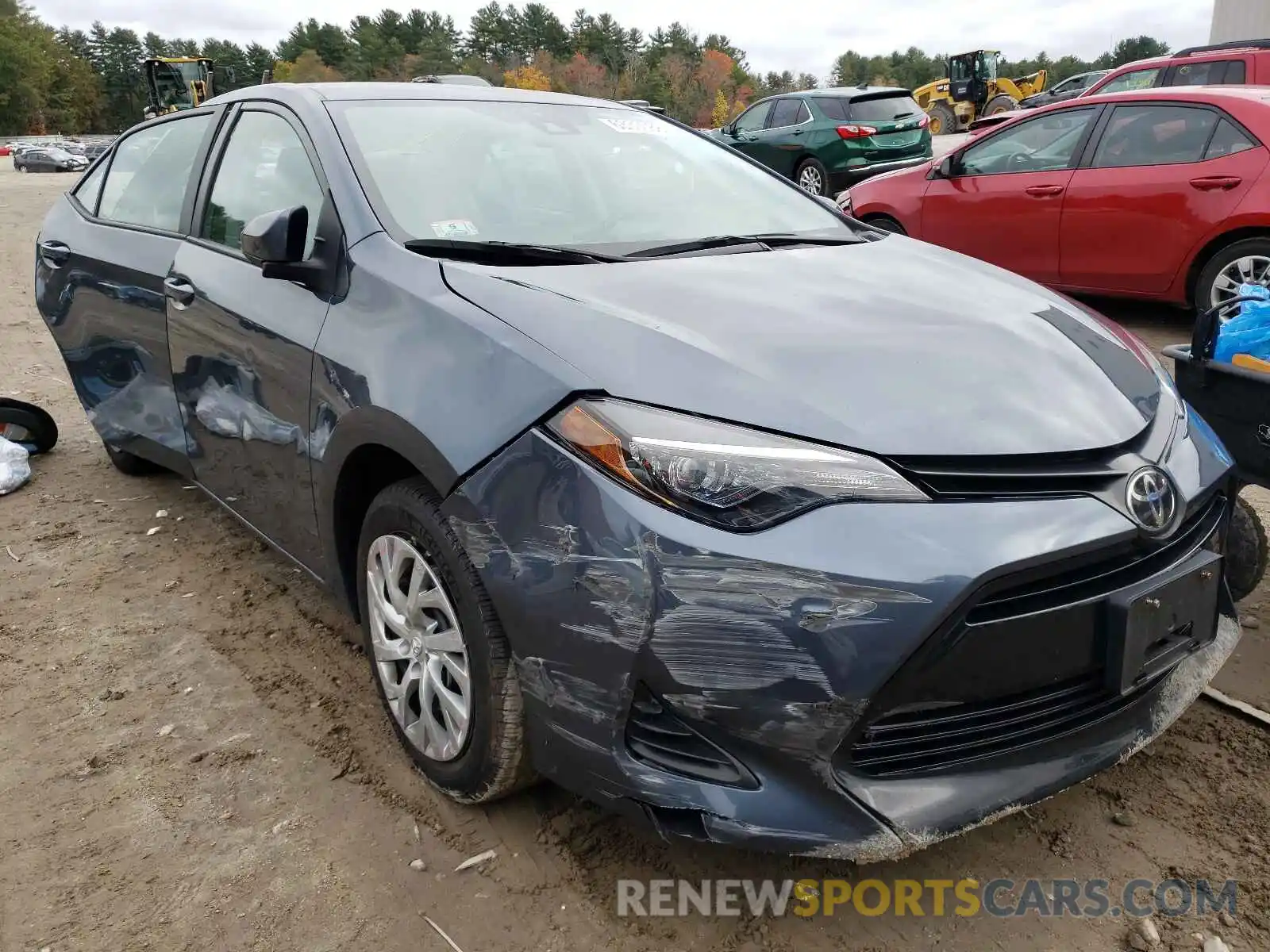 1 Photograph of a damaged car 2T1BURHE3KC170931 TOYOTA COROLLA 2019