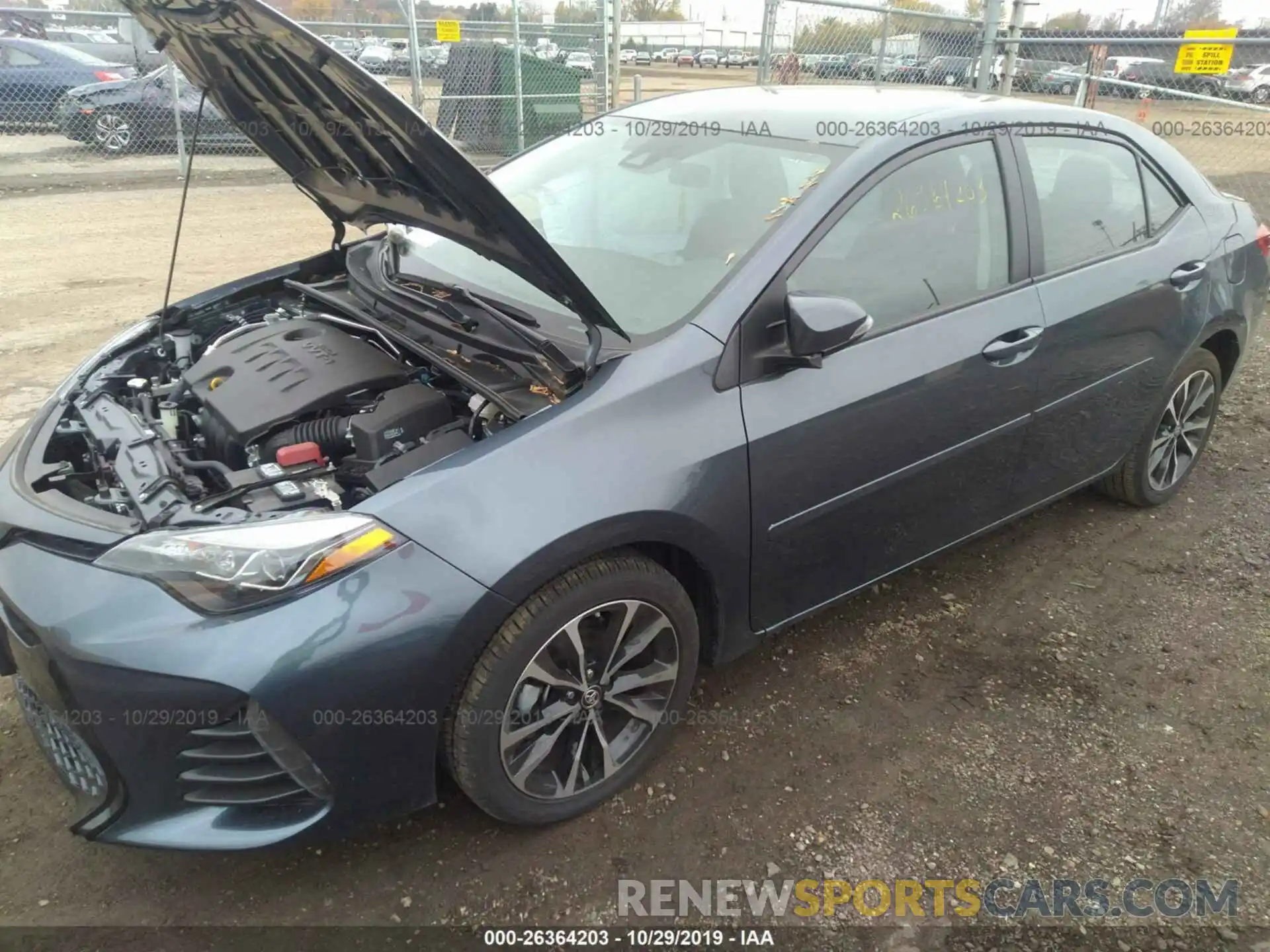 2 Photograph of a damaged car 2T1BURHE3KC171271 TOYOTA COROLLA 2019