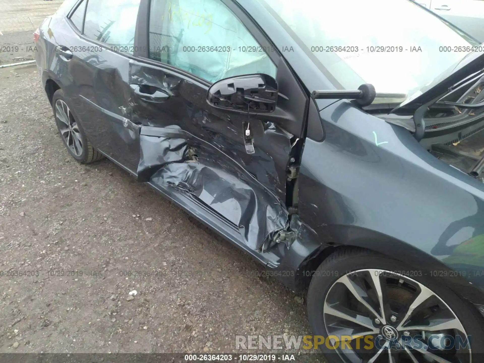 6 Photograph of a damaged car 2T1BURHE3KC171271 TOYOTA COROLLA 2019