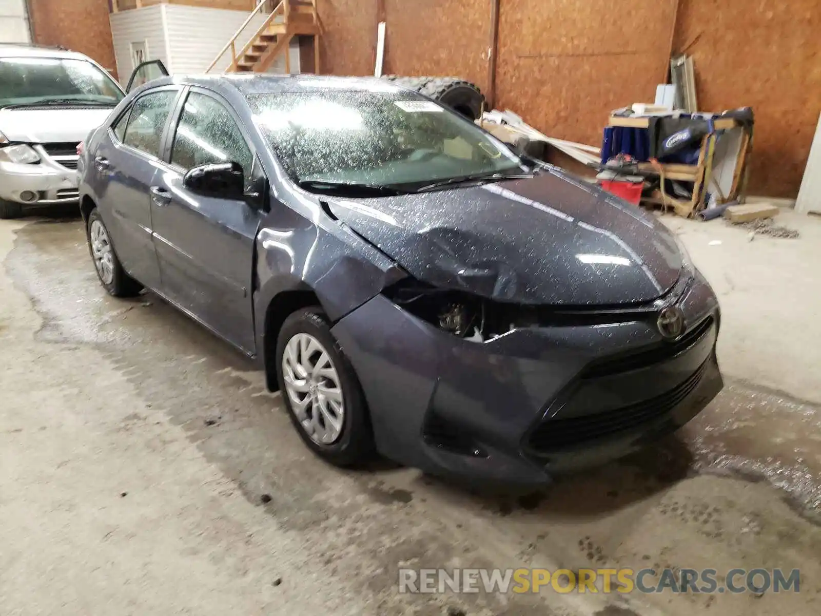 1 Photograph of a damaged car 2T1BURHE3KC171738 TOYOTA COROLLA 2019