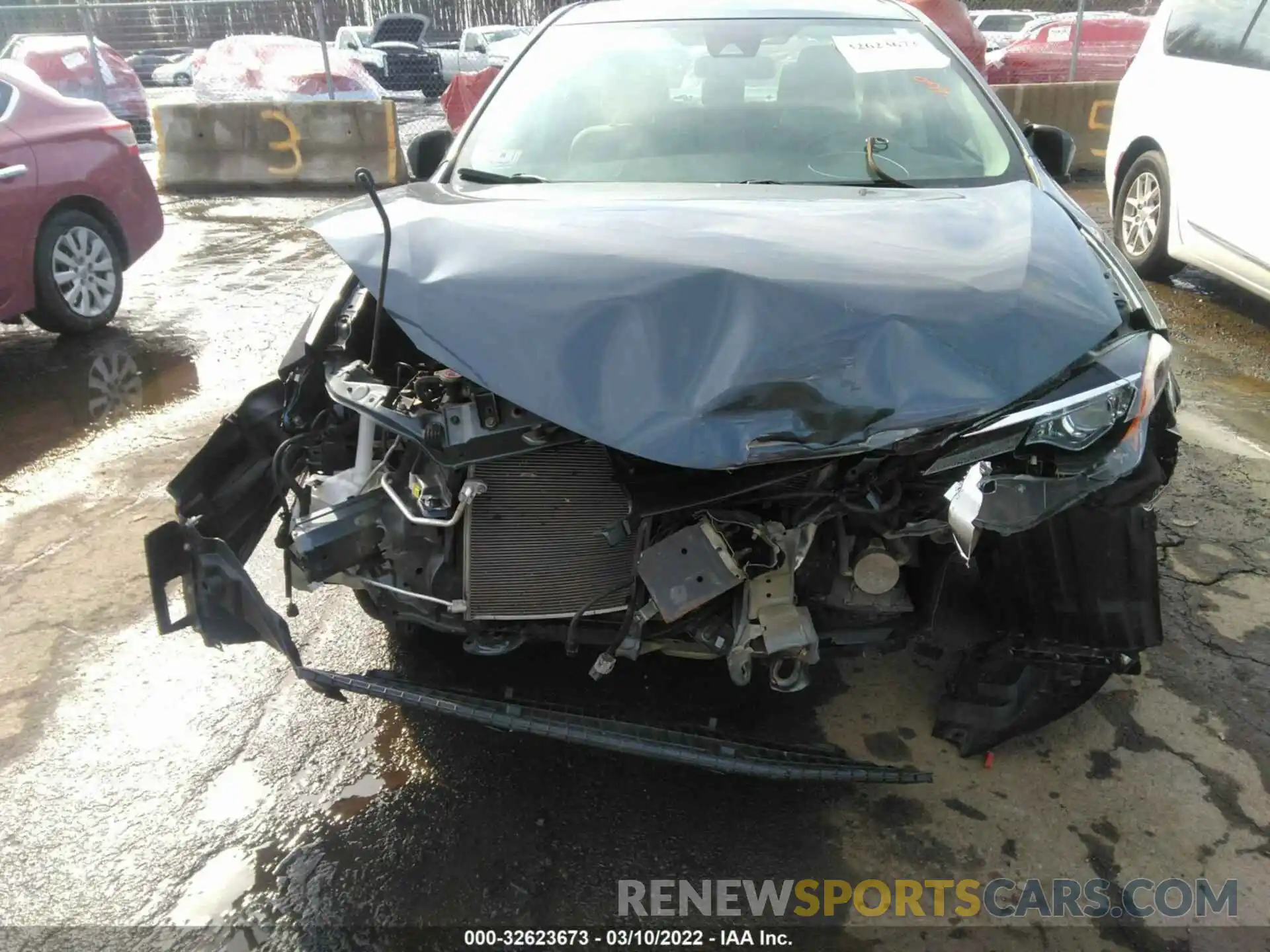 6 Photograph of a damaged car 2T1BURHE3KC172565 TOYOTA COROLLA 2019