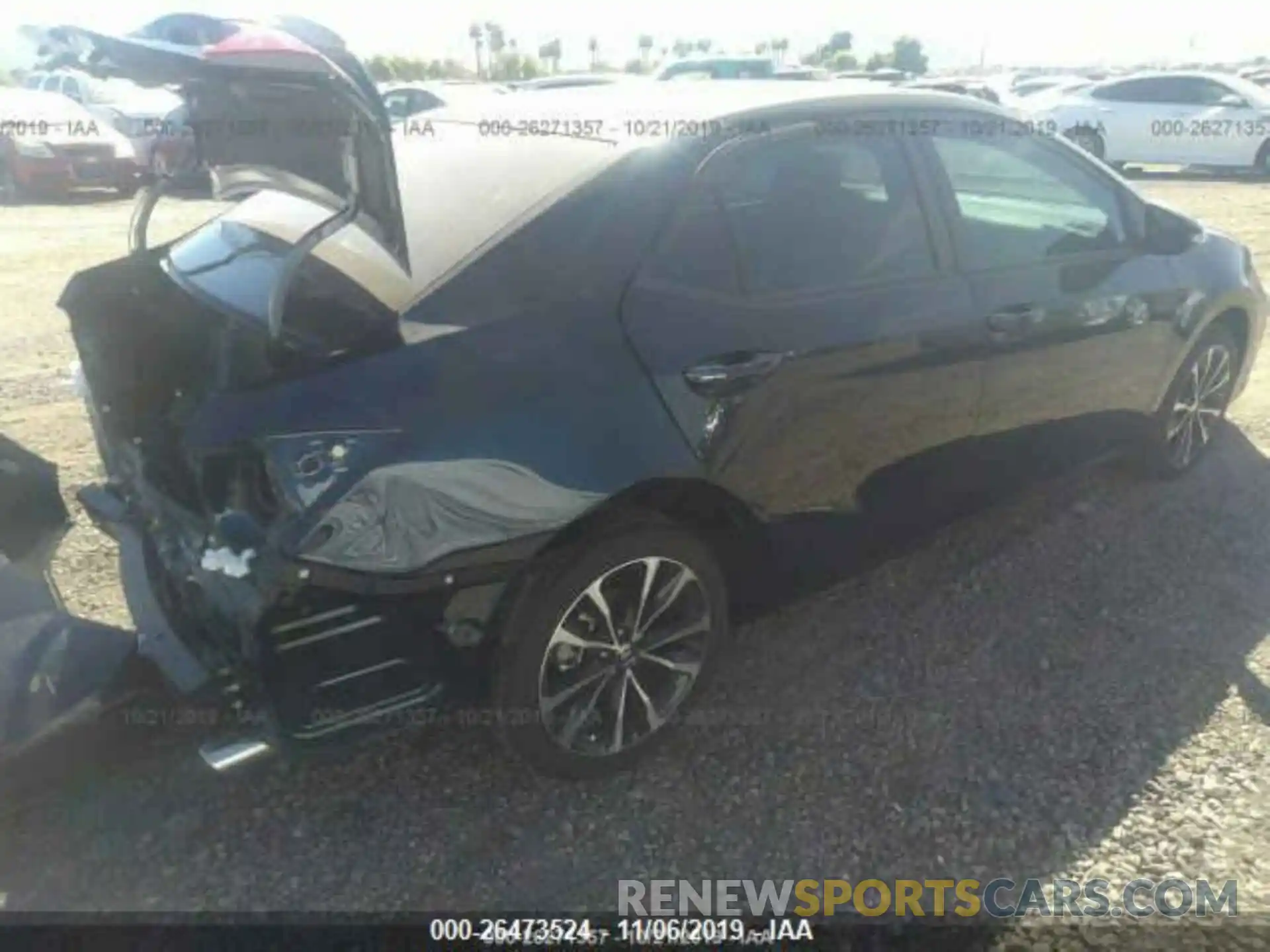 4 Photograph of a damaged car 2T1BURHE3KC172744 TOYOTA COROLLA 2019