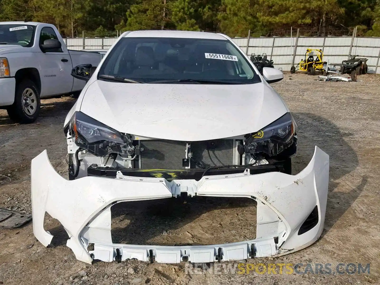 9 Photograph of a damaged car 2T1BURHE3KC173988 TOYOTA COROLLA 2019