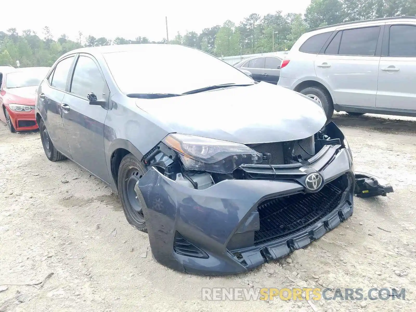 1 Photograph of a damaged car 2T1BURHE3KC174106 TOYOTA COROLLA 2019