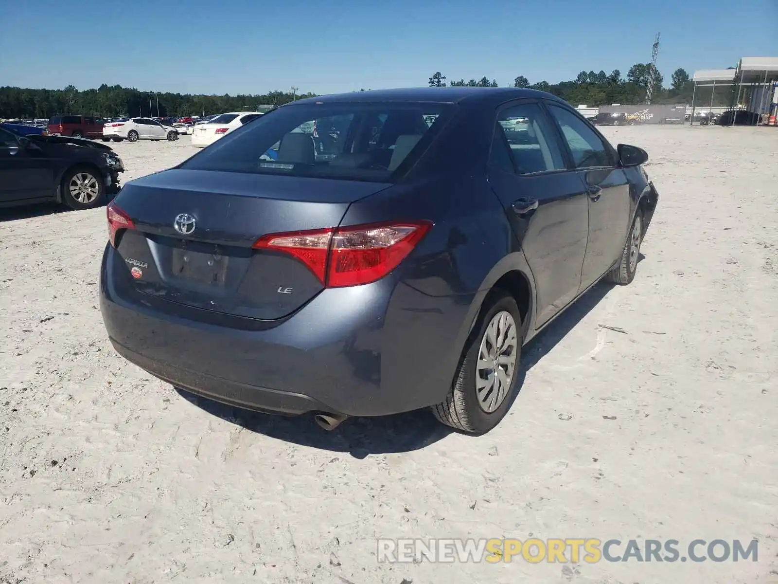 4 Photograph of a damaged car 2T1BURHE3KC174364 TOYOTA COROLLA 2019