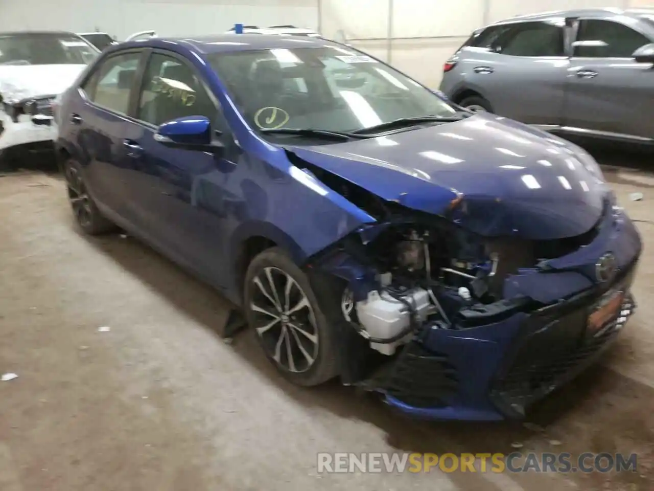 1 Photograph of a damaged car 2T1BURHE3KC175031 TOYOTA COROLLA 2019