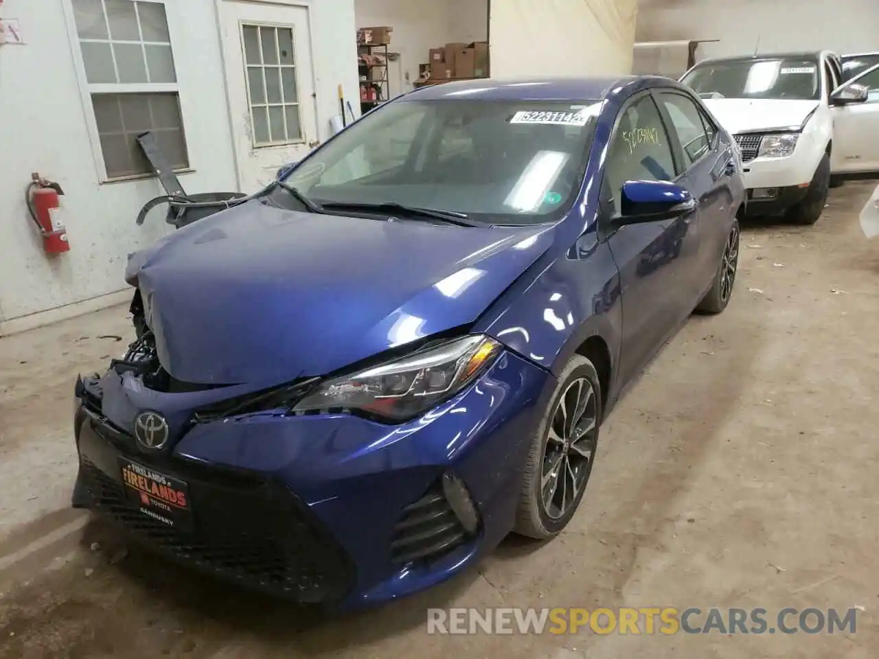 2 Photograph of a damaged car 2T1BURHE3KC175031 TOYOTA COROLLA 2019