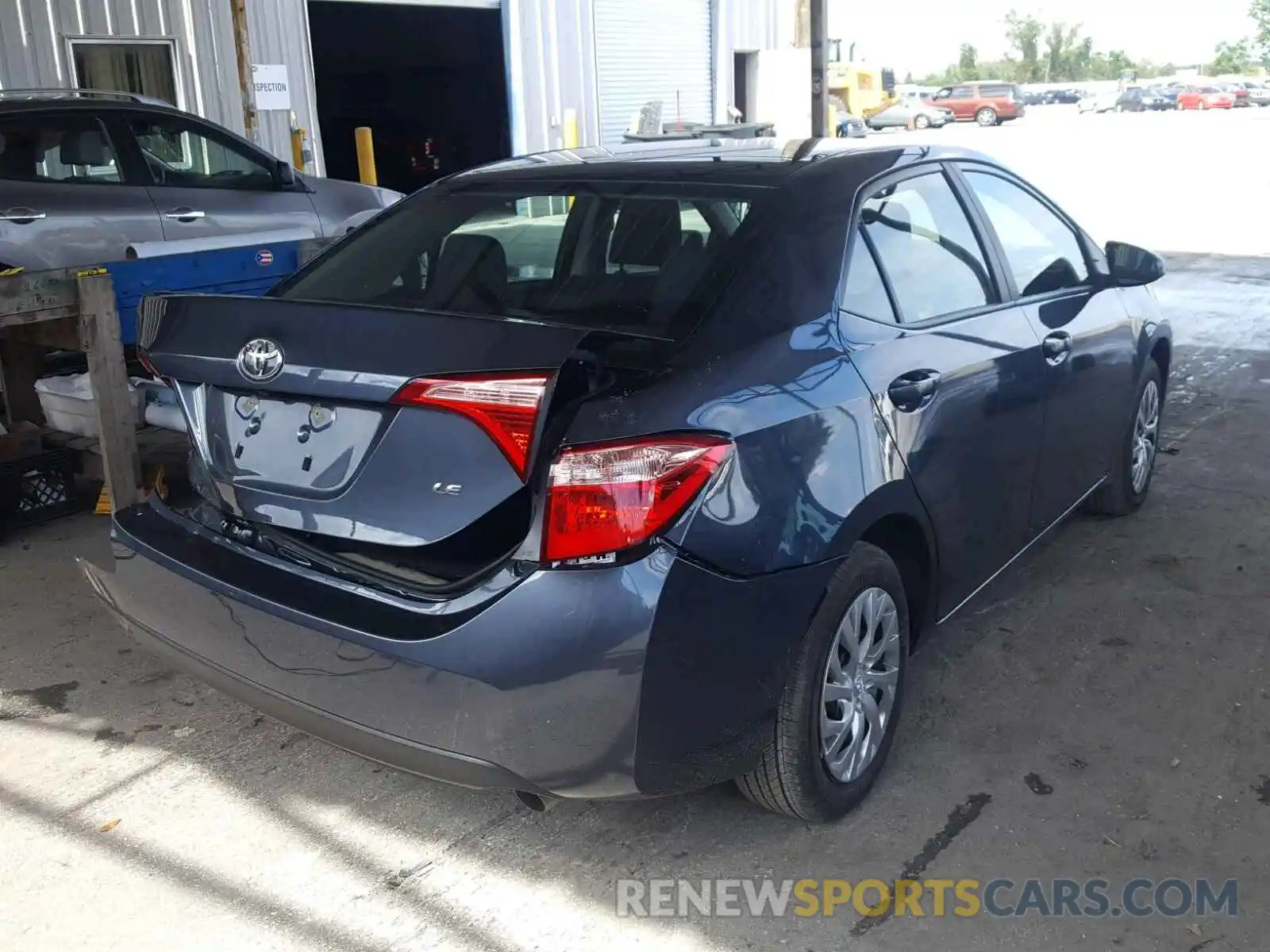 4 Photograph of a damaged car 2T1BURHE3KC175045 TOYOTA COROLLA 2019