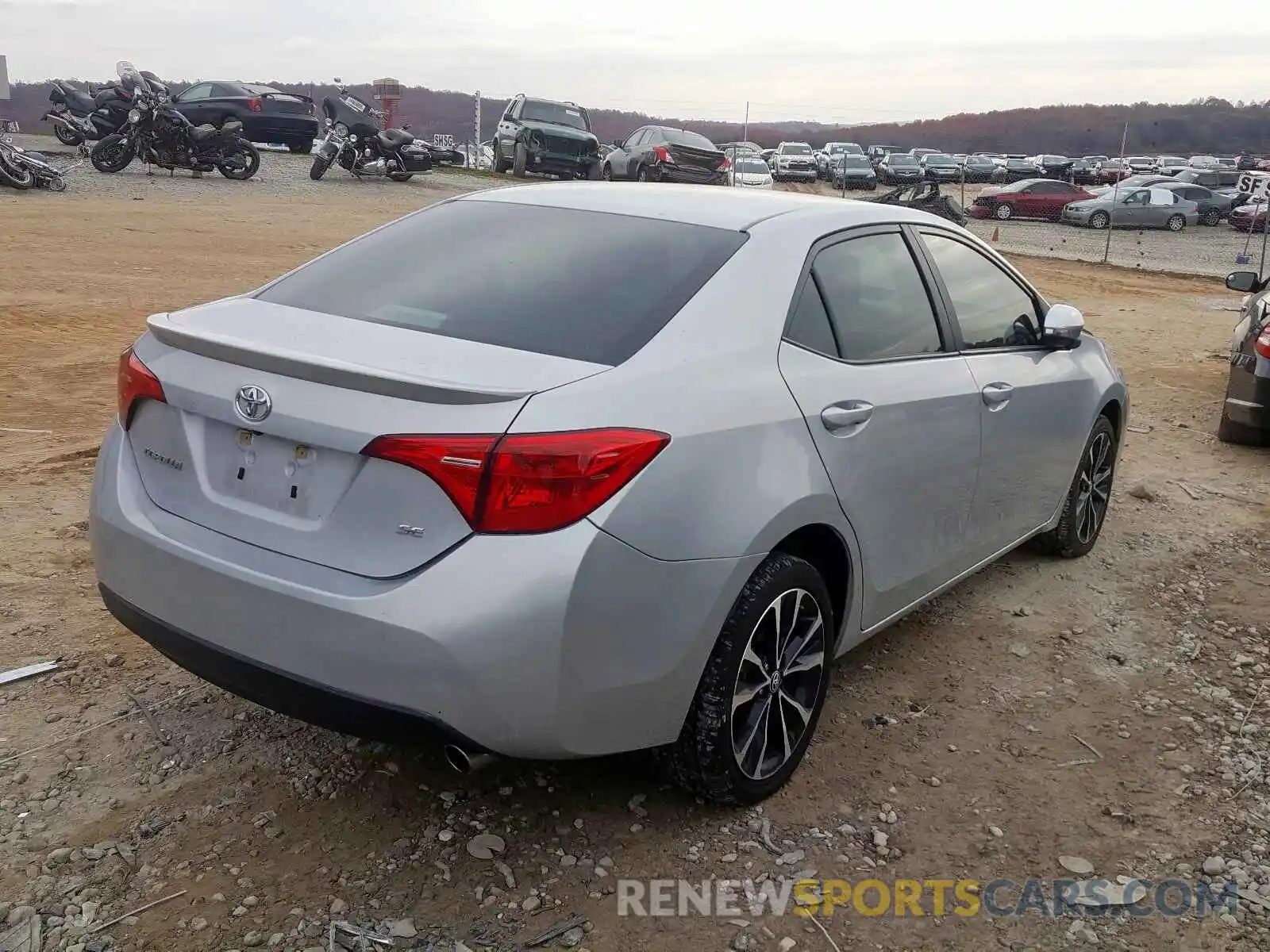 4 Photograph of a damaged car 2T1BURHE3KC175448 TOYOTA COROLLA 2019