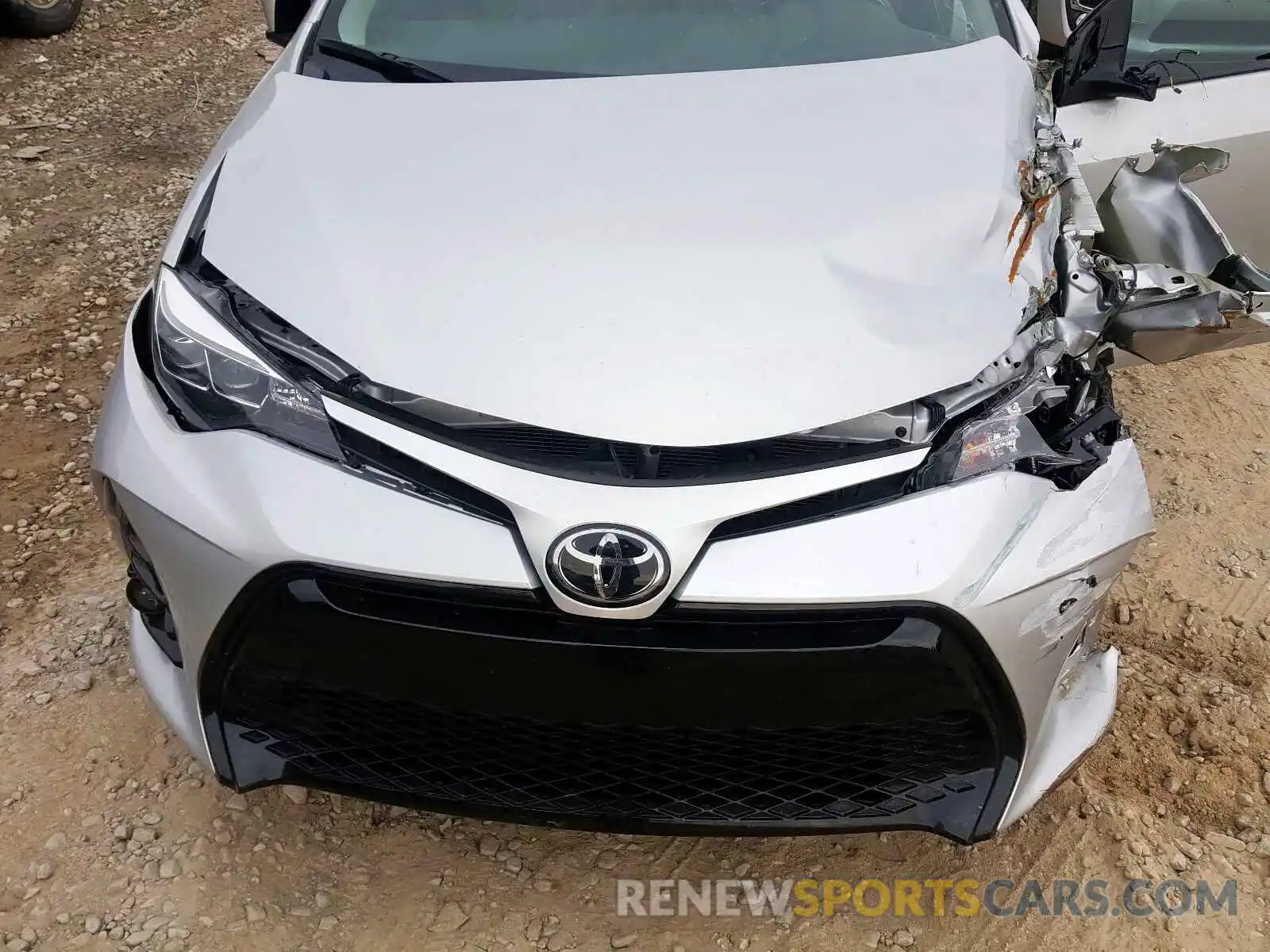 7 Photograph of a damaged car 2T1BURHE3KC175448 TOYOTA COROLLA 2019