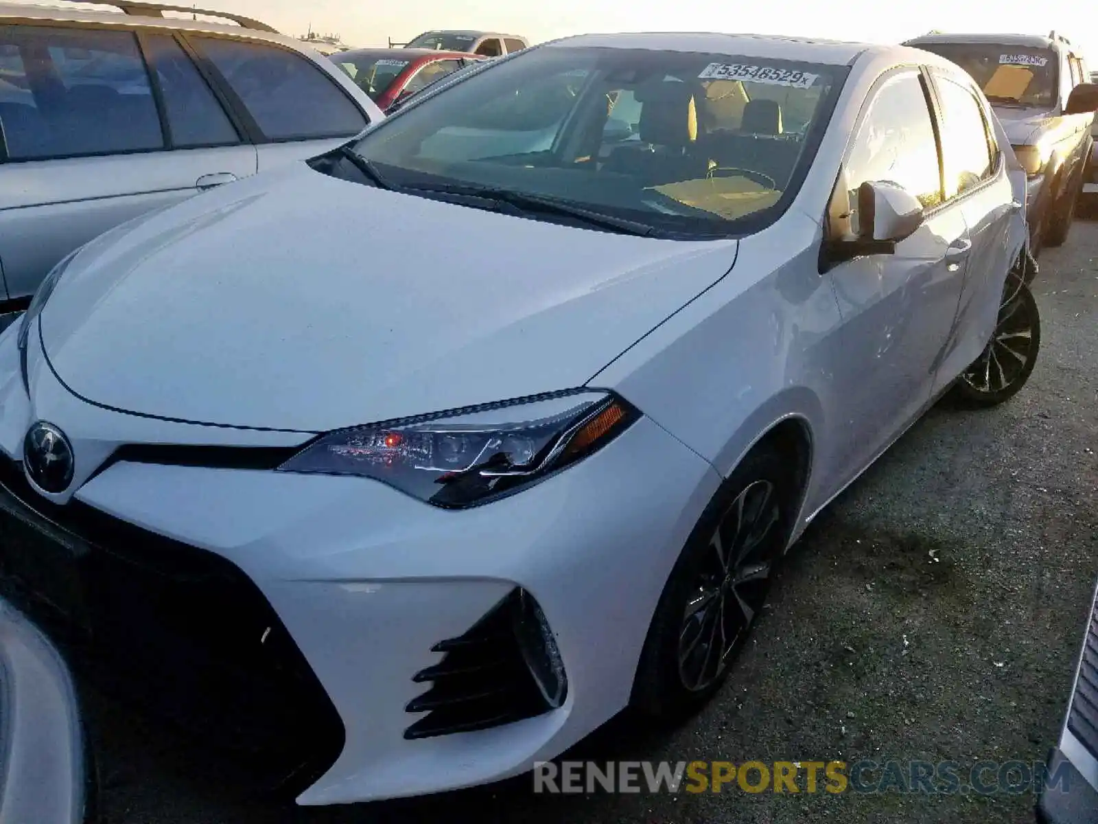 2 Photograph of a damaged car 2T1BURHE3KC175546 TOYOTA COROLLA 2019