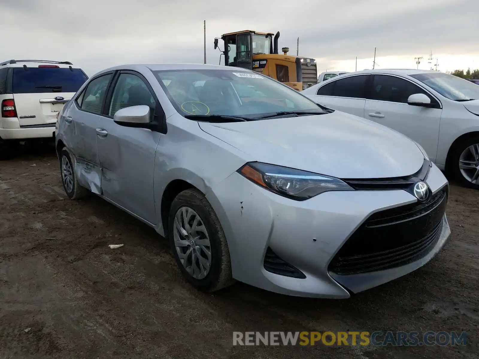 1 Photograph of a damaged car 2T1BURHE3KC175661 TOYOTA COROLLA 2019