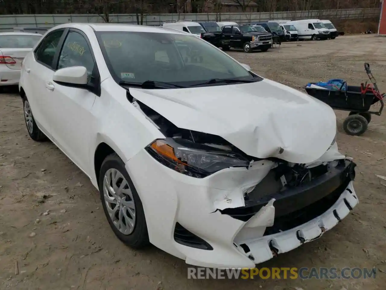 1 Photograph of a damaged car 2T1BURHE3KC176146 TOYOTA COROLLA 2019