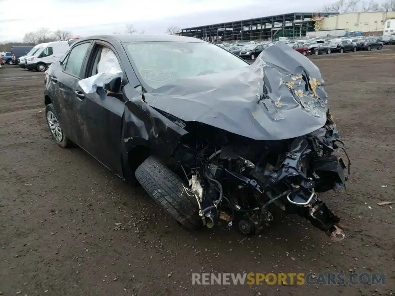 1 Photograph of a damaged car 2T1BURHE3KC177300 TOYOTA COROLLA 2019