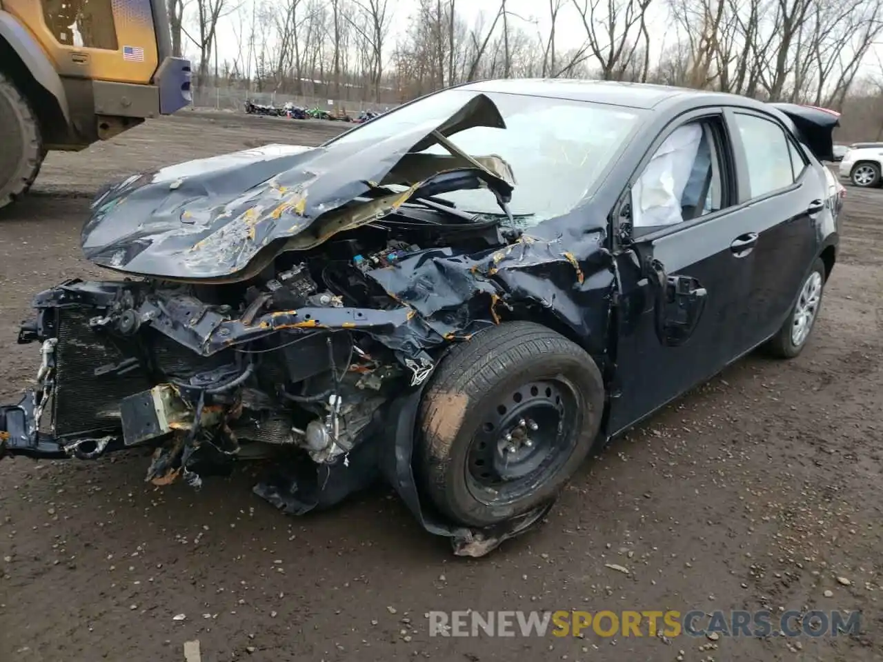 2 Photograph of a damaged car 2T1BURHE3KC177300 TOYOTA COROLLA 2019