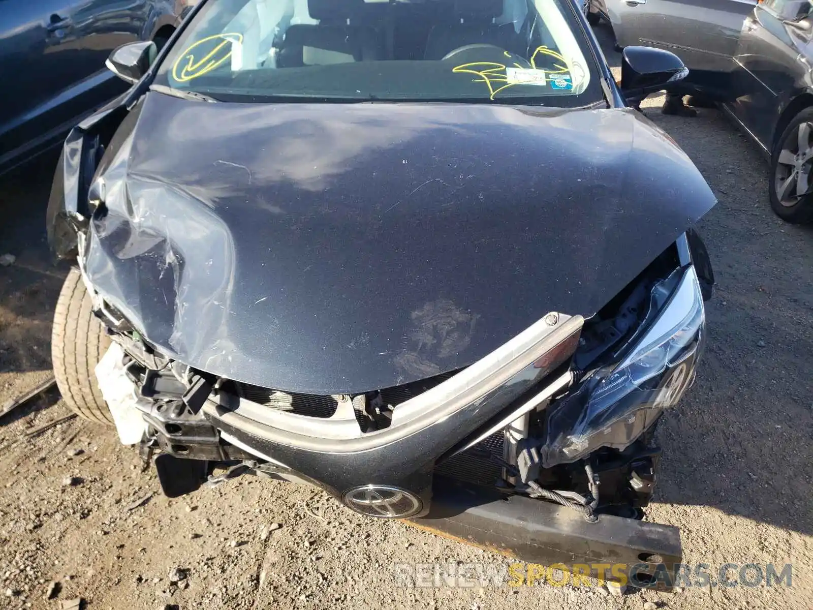 7 Photograph of a damaged car 2T1BURHE3KC177636 TOYOTA COROLLA 2019