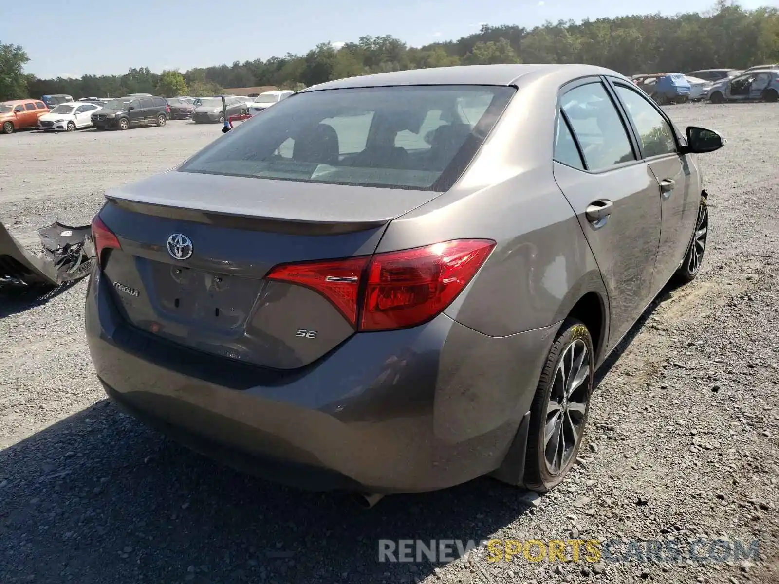 4 Photograph of a damaged car 2T1BURHE3KC178236 TOYOTA COROLLA 2019