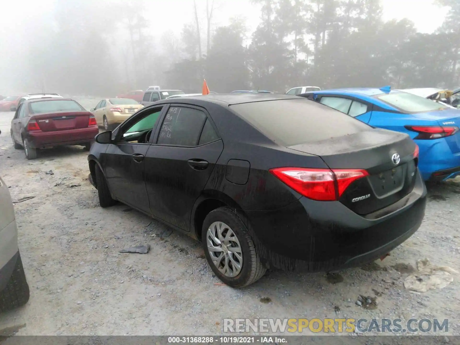 3 Photograph of a damaged car 2T1BURHE3KC178379 TOYOTA COROLLA 2019