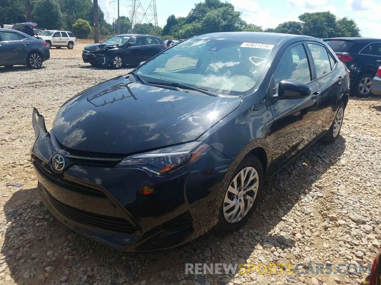 2 Photograph of a damaged car 2T1BURHE3KC178513 TOYOTA COROLLA 2019