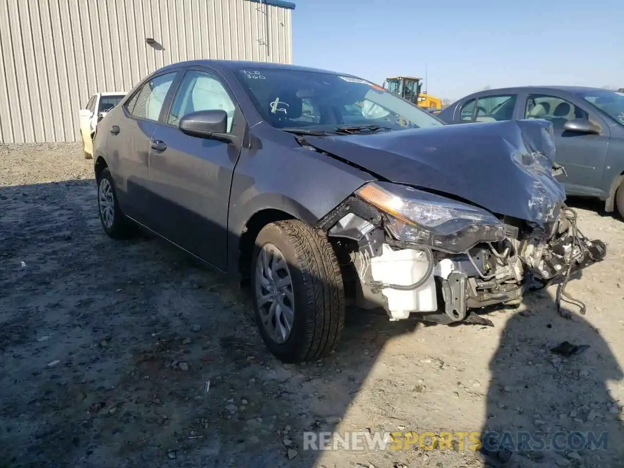 1 Photograph of a damaged car 2T1BURHE3KC178625 TOYOTA COROLLA 2019