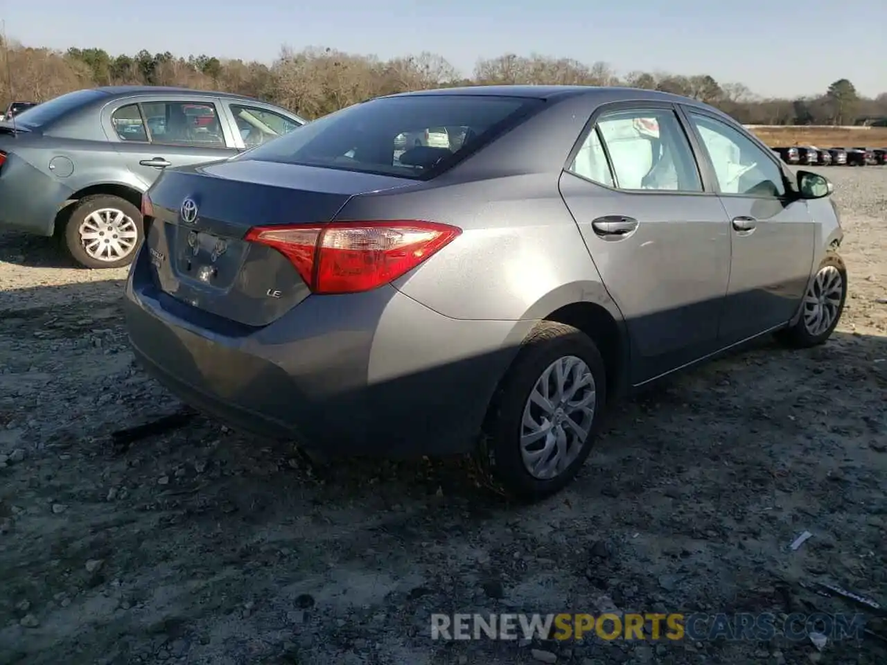 4 Photograph of a damaged car 2T1BURHE3KC178625 TOYOTA COROLLA 2019