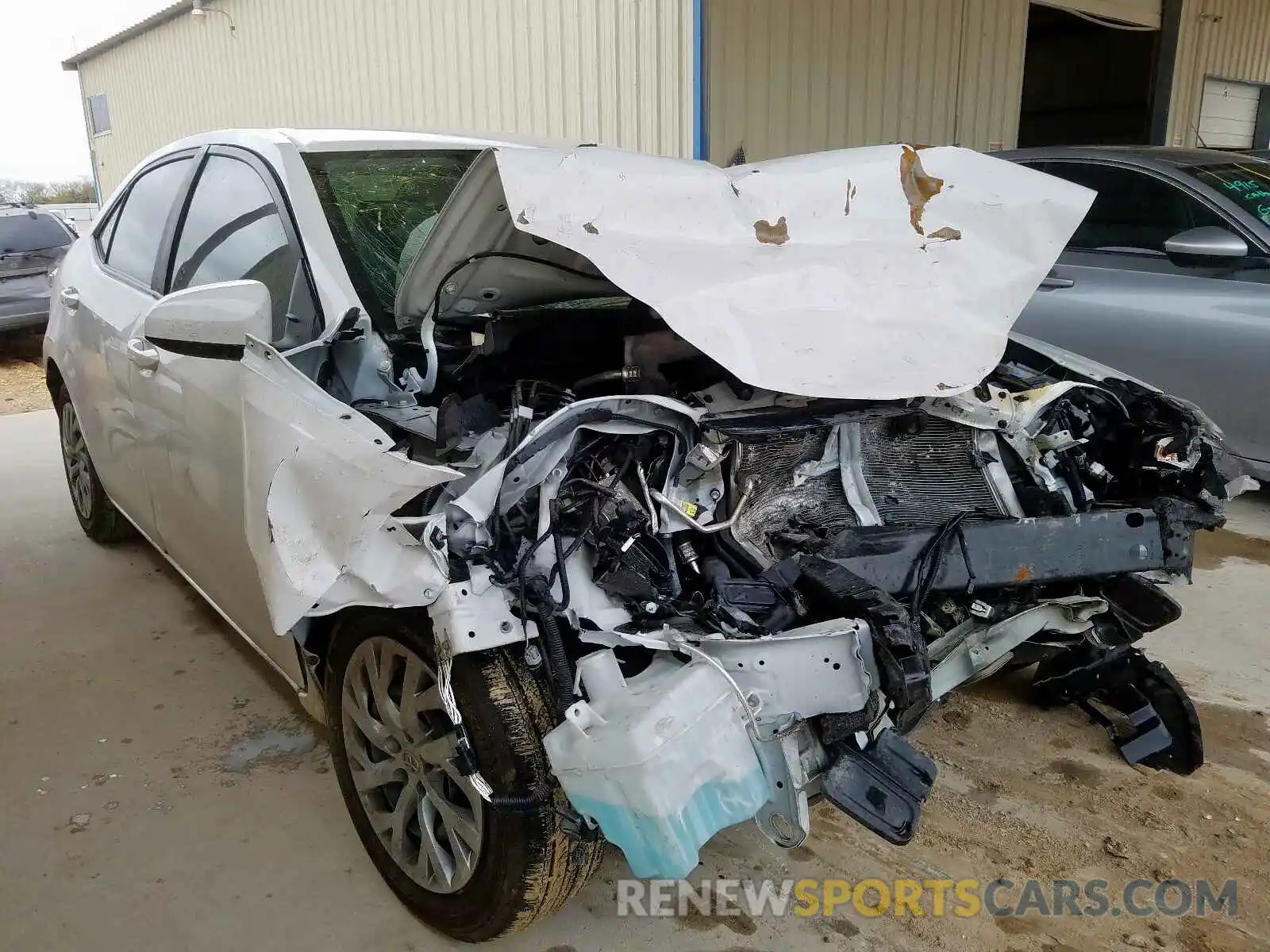 1 Photograph of a damaged car 2T1BURHE3KC178902 TOYOTA COROLLA 2019