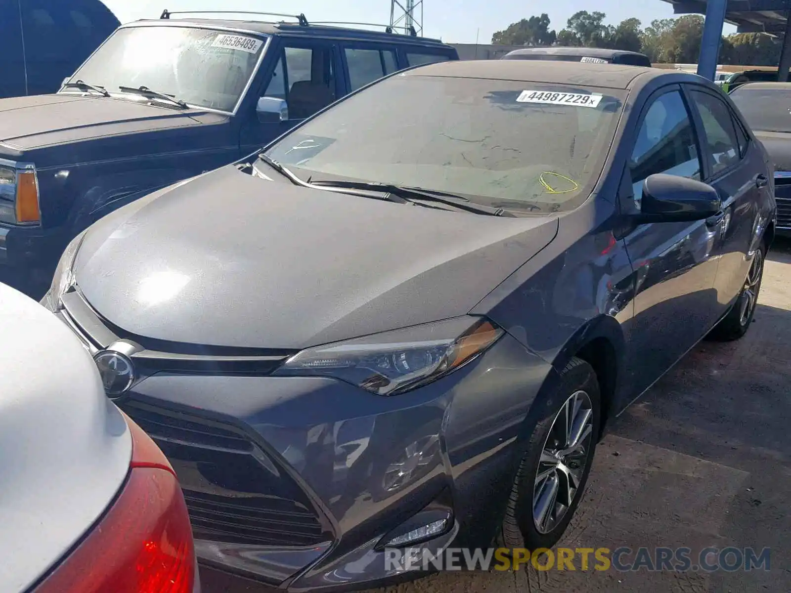 2 Photograph of a damaged car 2T1BURHE3KC179662 TOYOTA COROLLA 2019