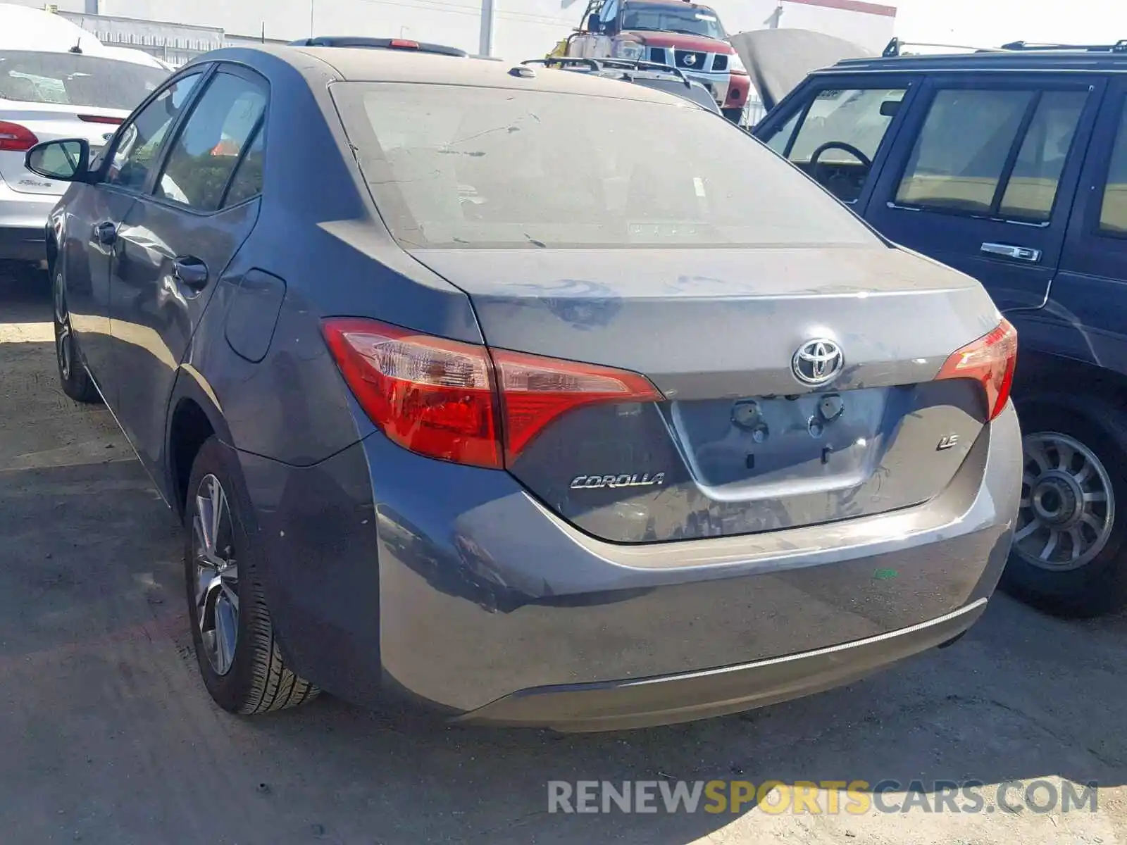 3 Photograph of a damaged car 2T1BURHE3KC179662 TOYOTA COROLLA 2019