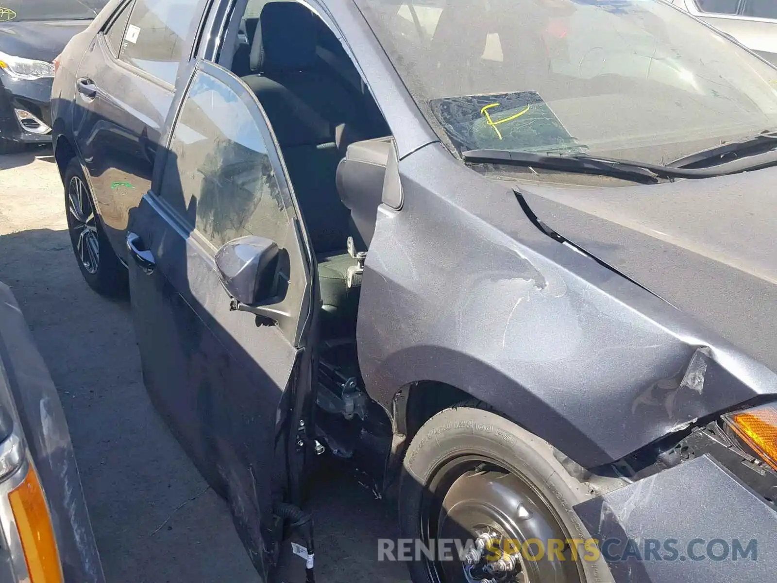 9 Photograph of a damaged car 2T1BURHE3KC179662 TOYOTA COROLLA 2019