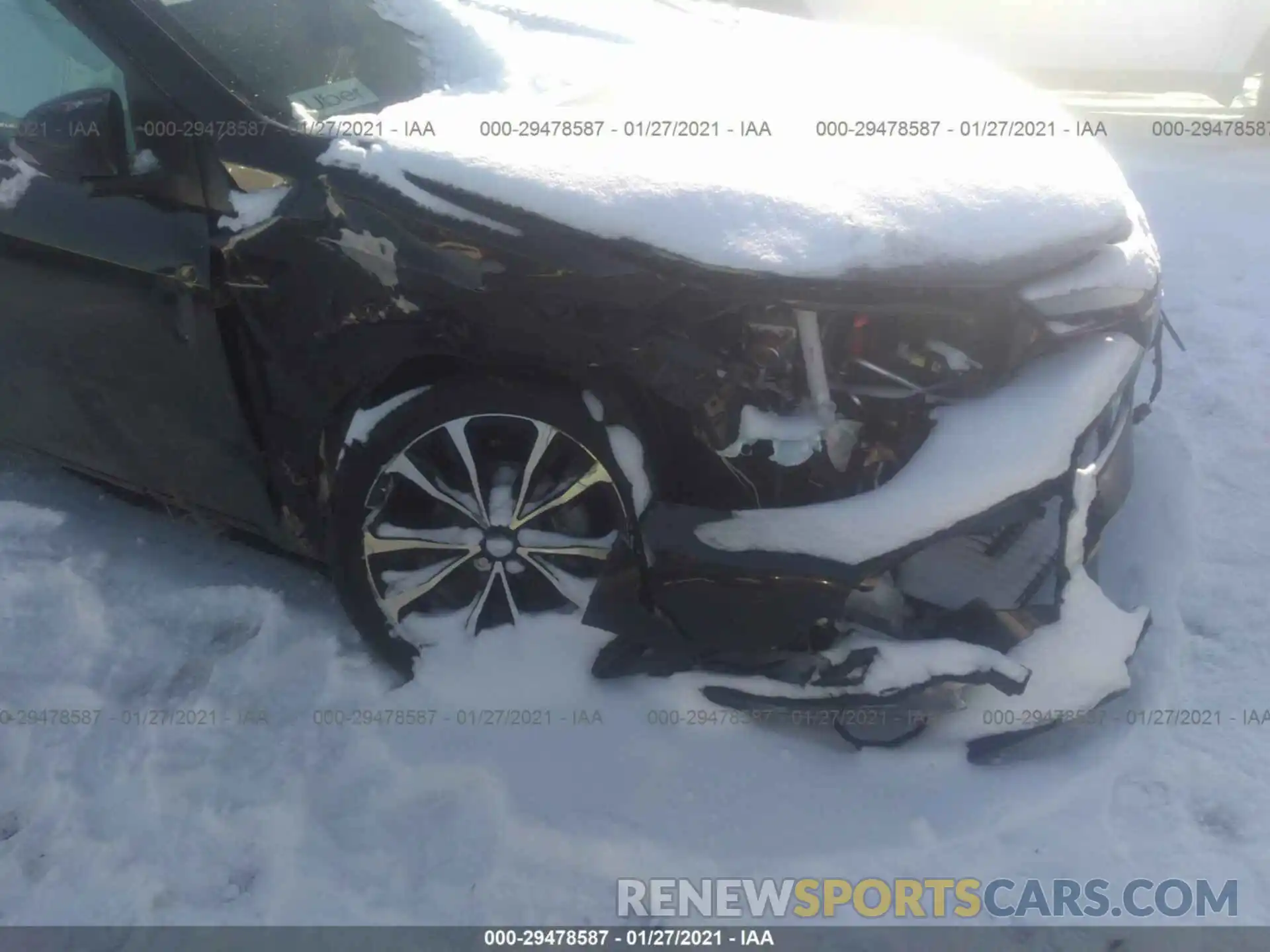 6 Photograph of a damaged car 2T1BURHE3KC180200 TOYOTA COROLLA 2019