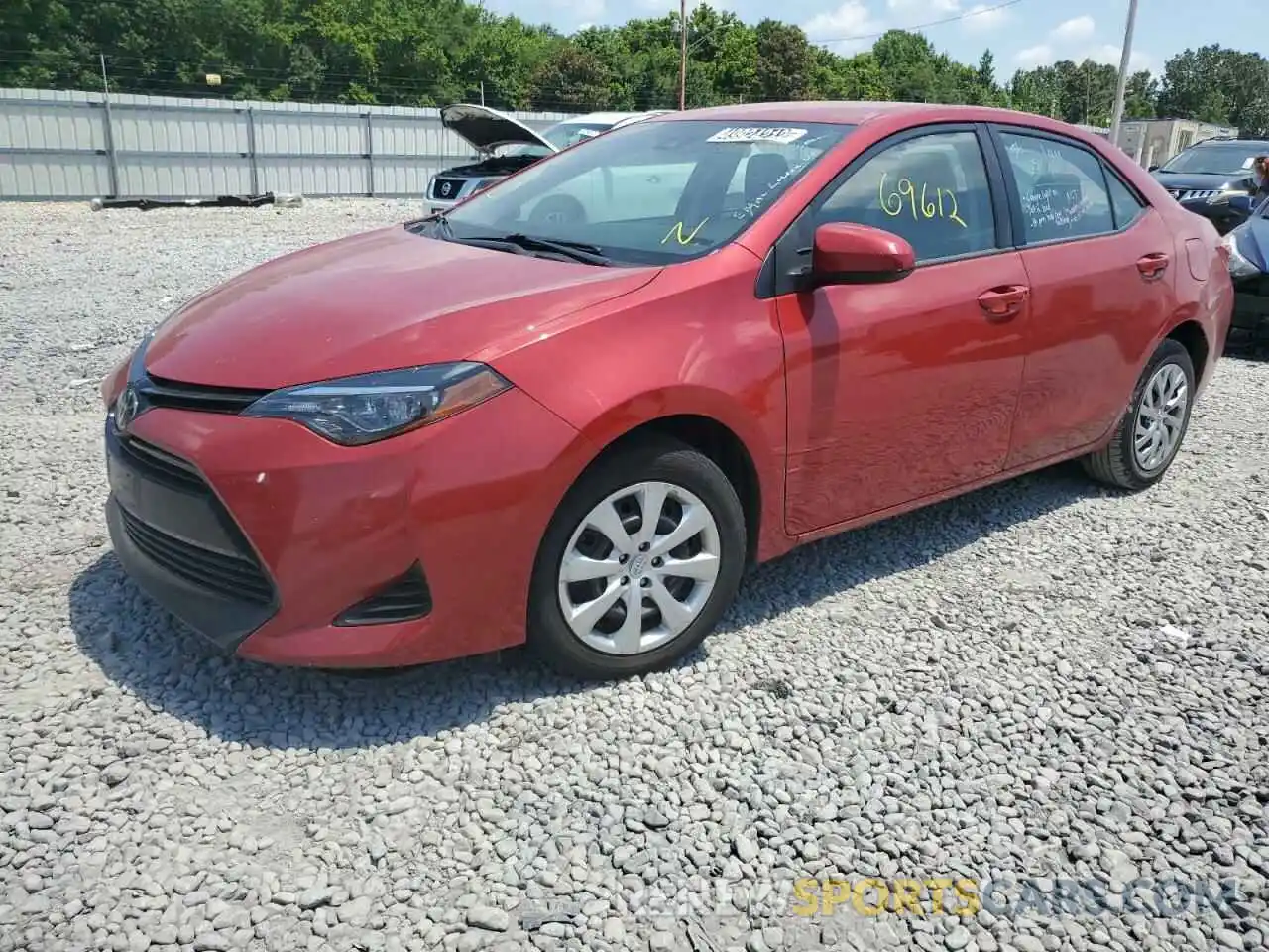 2 Photograph of a damaged car 2T1BURHE3KC180911 TOYOTA COROLLA 2019