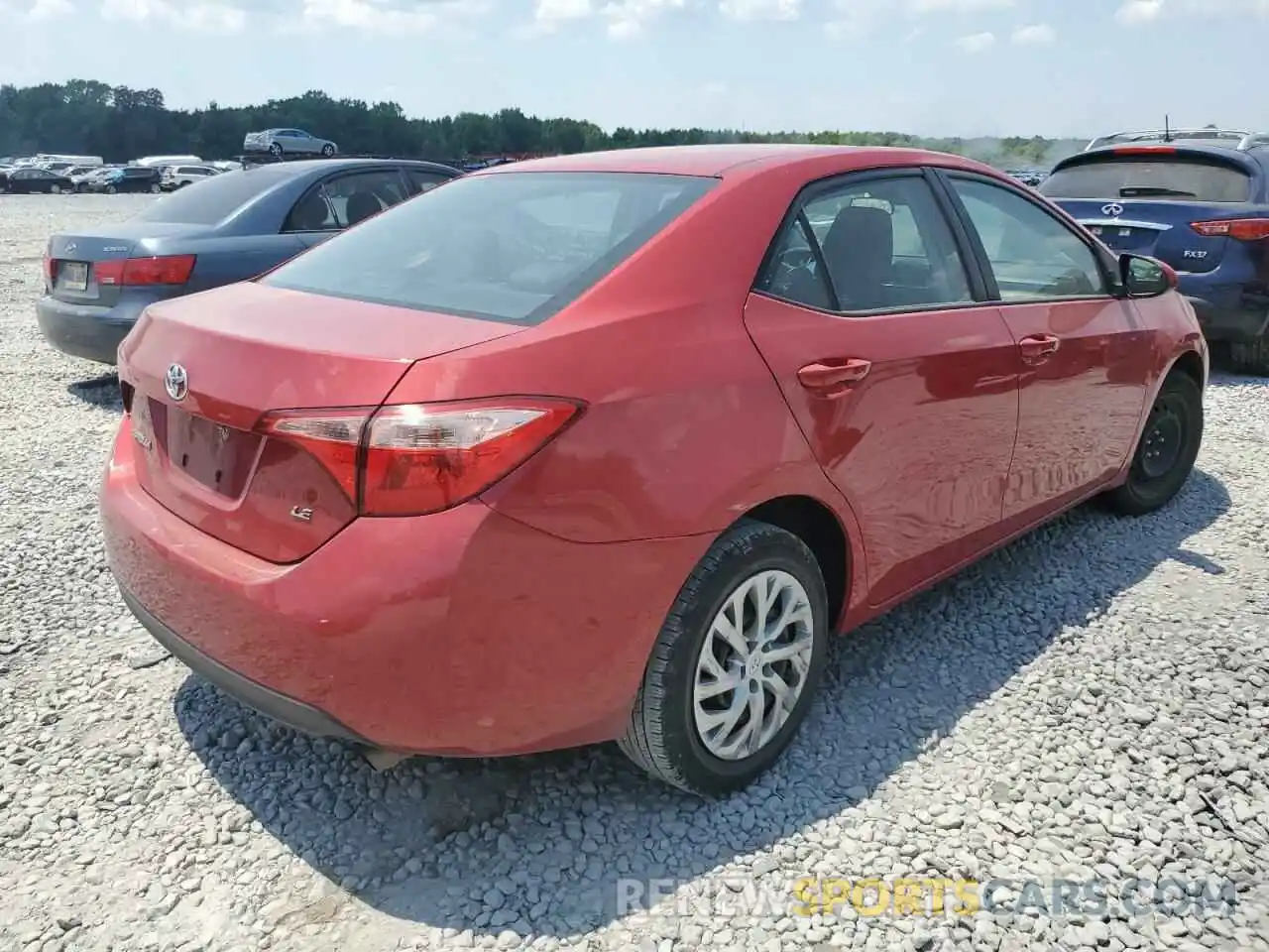 4 Photograph of a damaged car 2T1BURHE3KC180911 TOYOTA COROLLA 2019