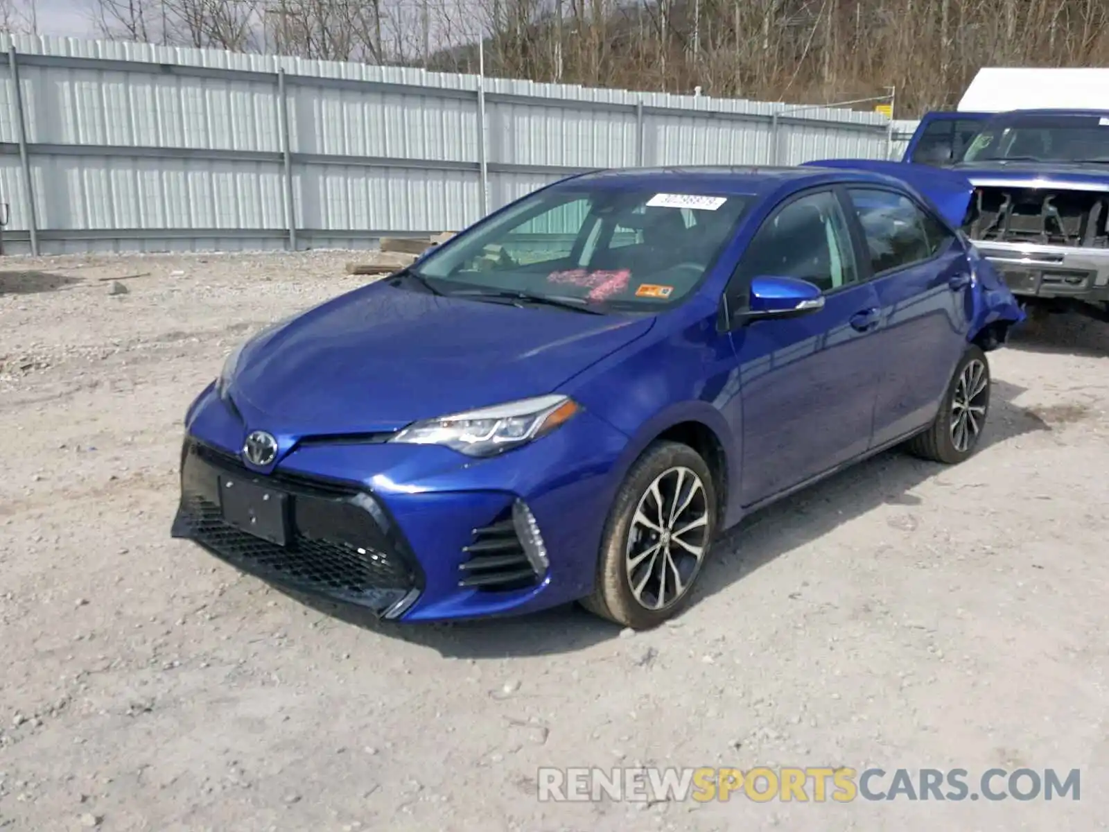 2 Photograph of a damaged car 2T1BURHE3KC181136 TOYOTA COROLLA 2019