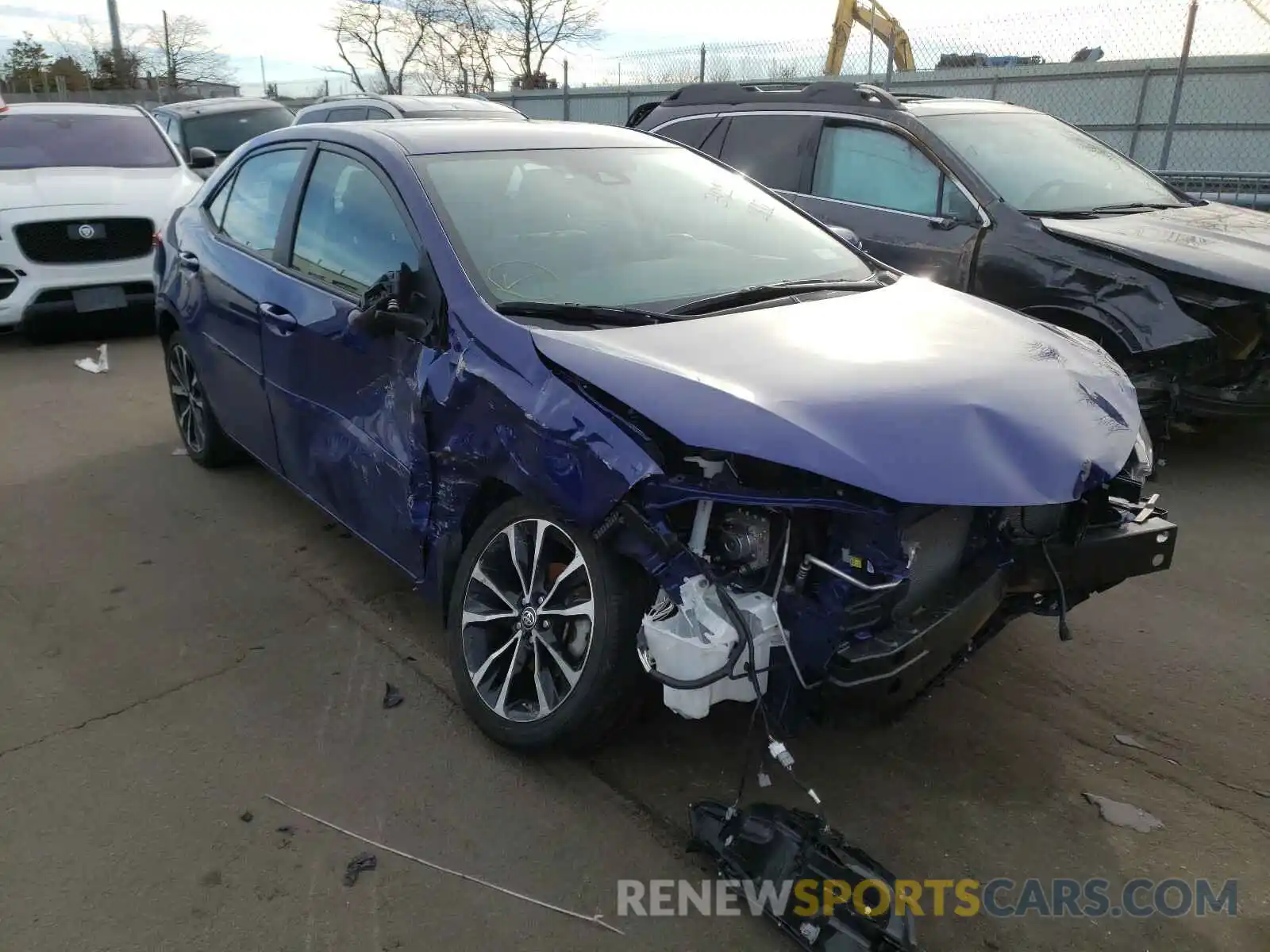1 Фотография поврежденного автомобиля 2T1BURHE3KC181220 TOYOTA COROLLA 2019
