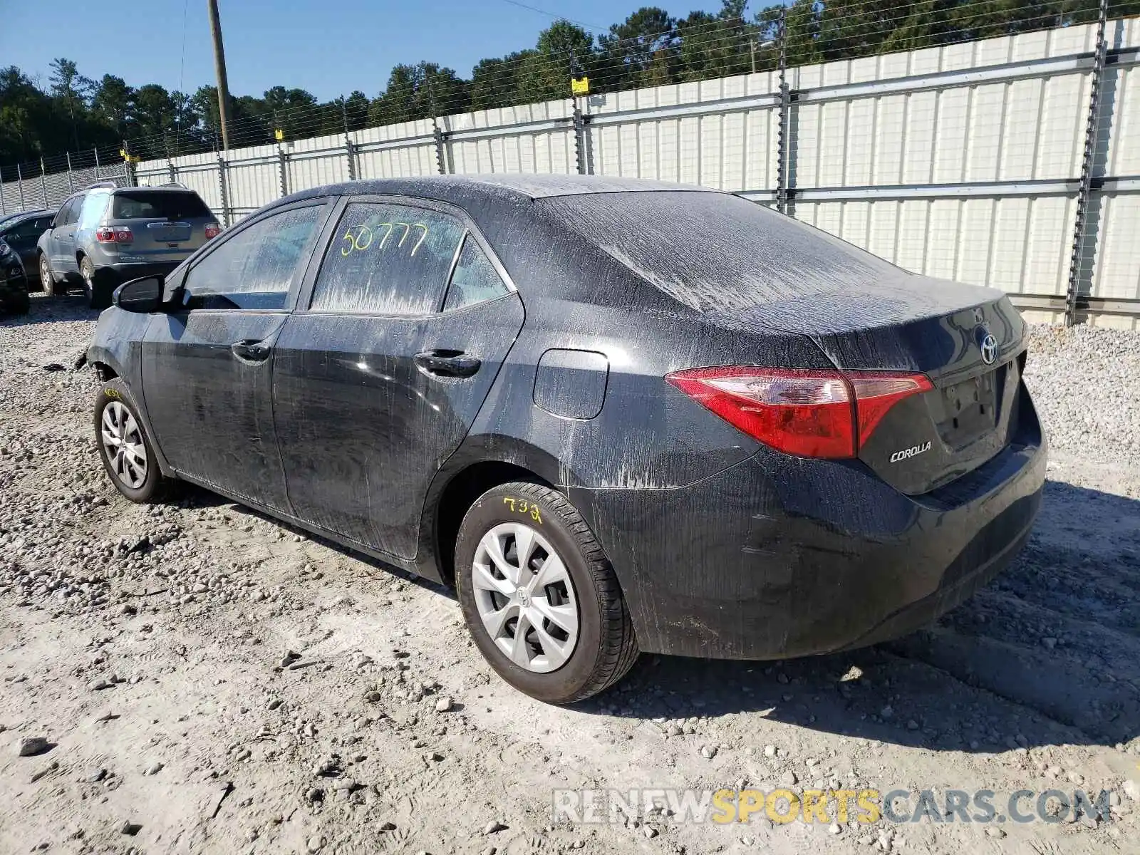 3 Photograph of a damaged car 2T1BURHE3KC182853 TOYOTA COROLLA 2019