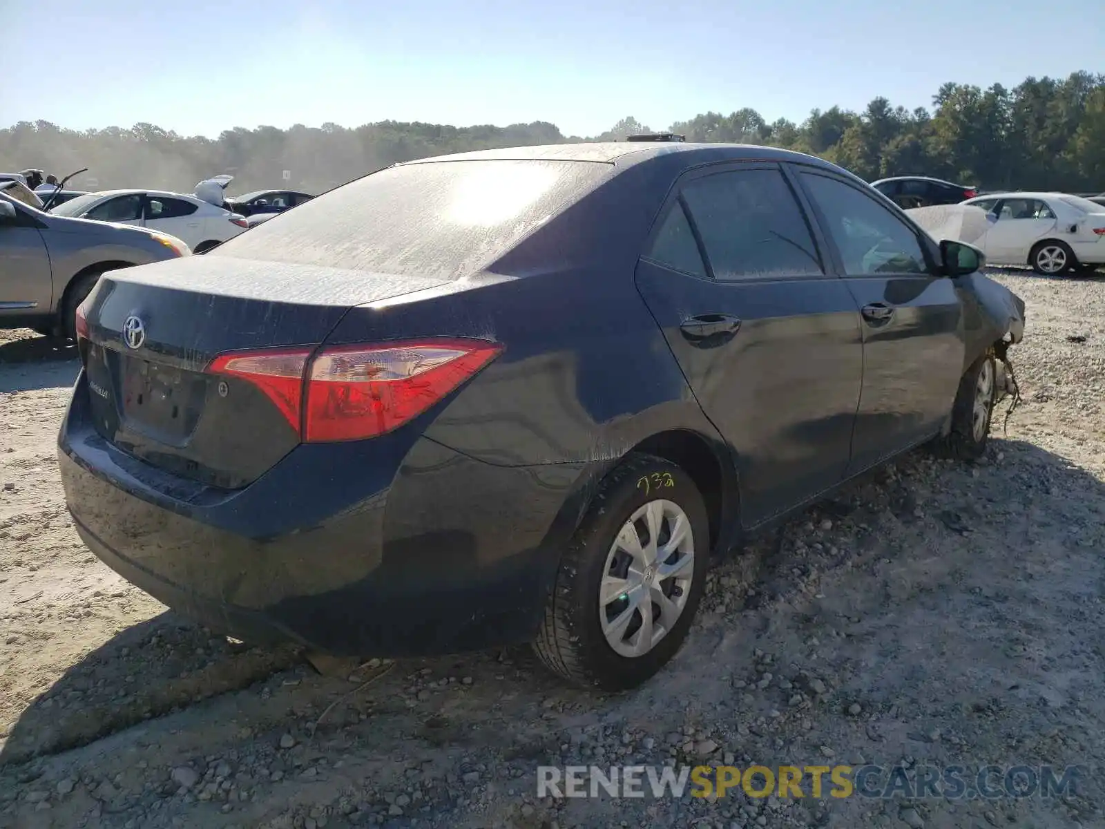 4 Photograph of a damaged car 2T1BURHE3KC182853 TOYOTA COROLLA 2019