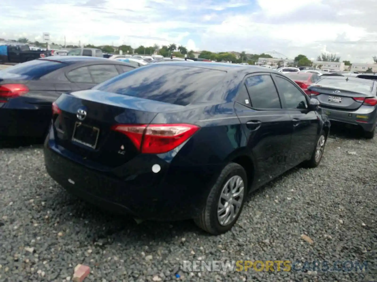 4 Photograph of a damaged car 2T1BURHE3KC182979 TOYOTA COROLLA 2019