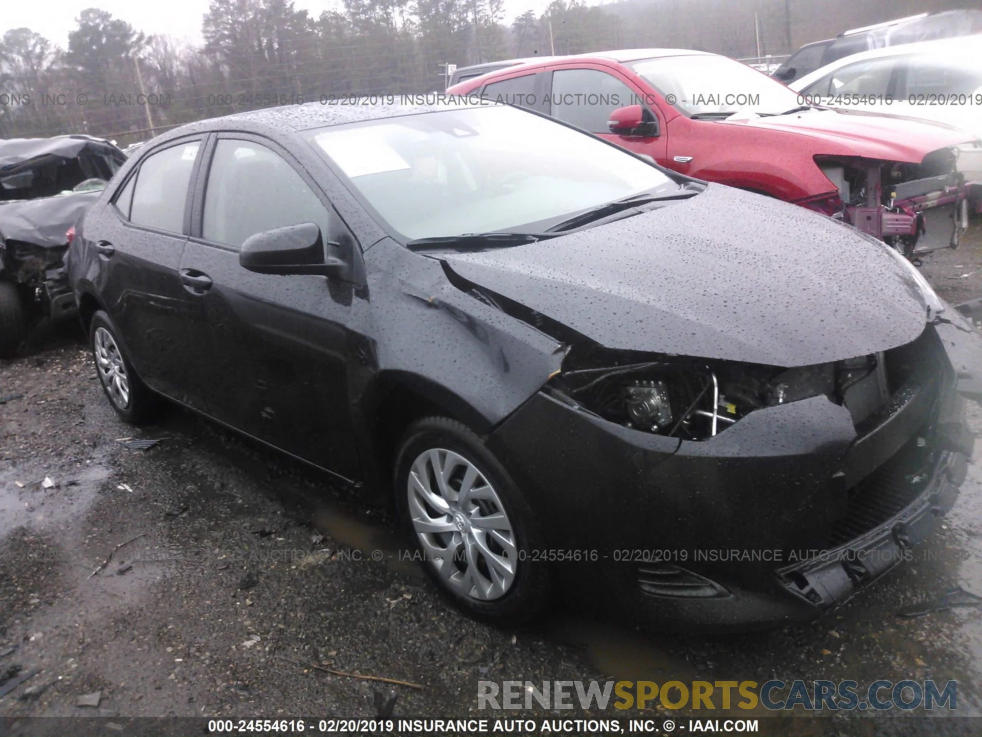 1 Photograph of a damaged car 2T1BURHE3KC183775 TOYOTA COROLLA 2019