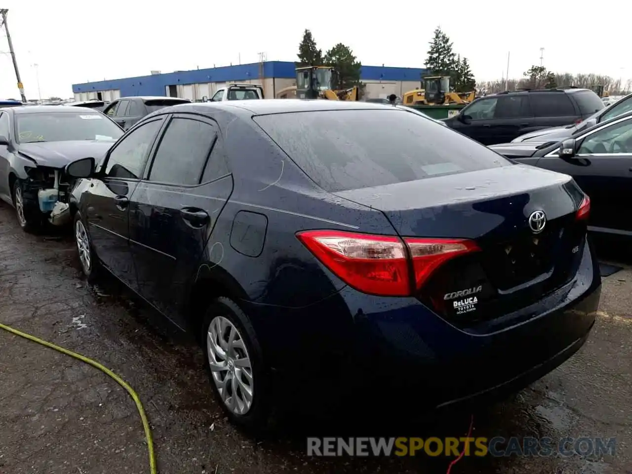 3 Photograph of a damaged car 2T1BURHE3KC185221 TOYOTA COROLLA 2019